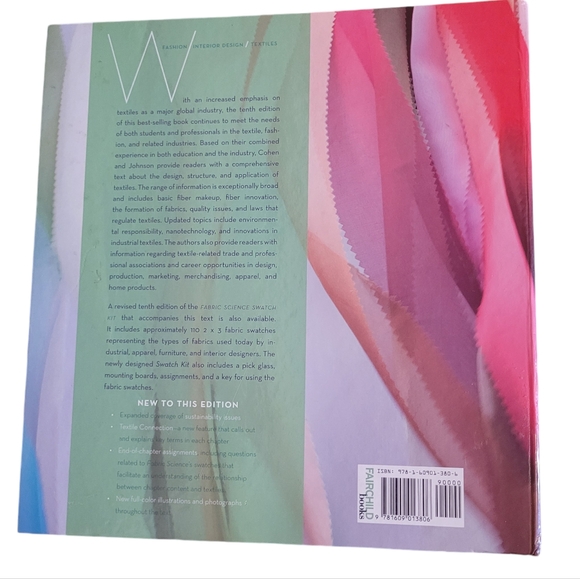J.J. Pizzuto's FABRIC SCIENCE Tenth Edition Book | Fashion Binder - Picture 9 of 12